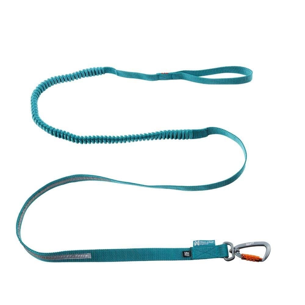 Joustotalutin Non-Stop Touring bungee, sinivihreä – Non-stop dogwear