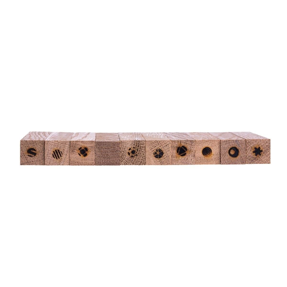 Tunnistusnoutokapulat tammesta - Loype, 10 kpl – Loype