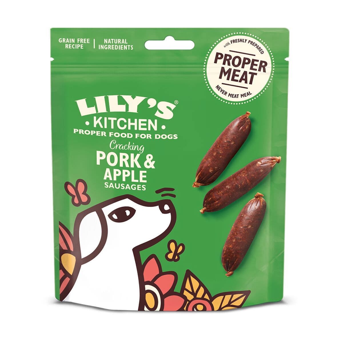 Lily's Kitchen Pork&Apple minimakkarat 70 g – Lily's Kitchen