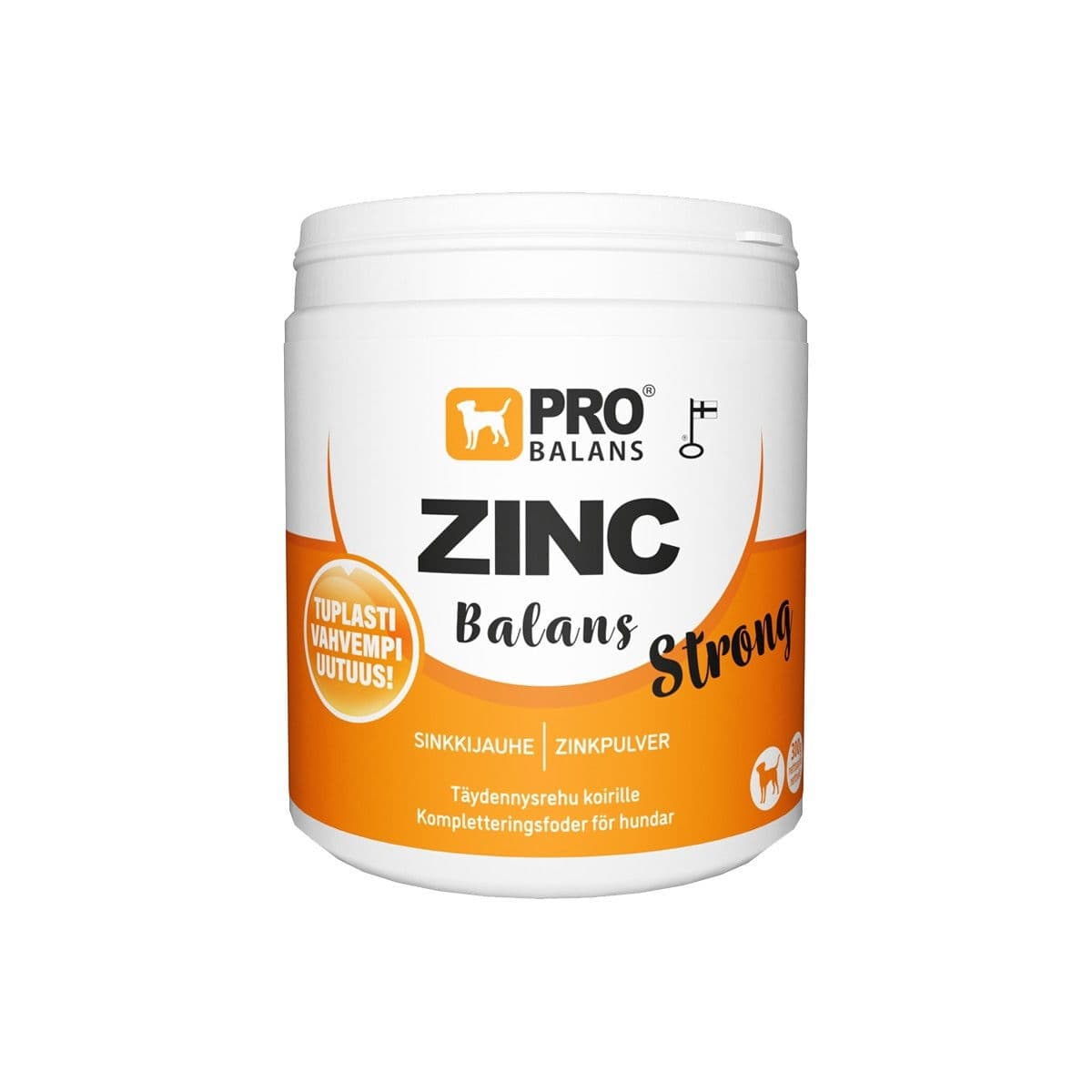 Sinkki koiralle Probalans Zincbalans Strong 300 g – Vitabalans