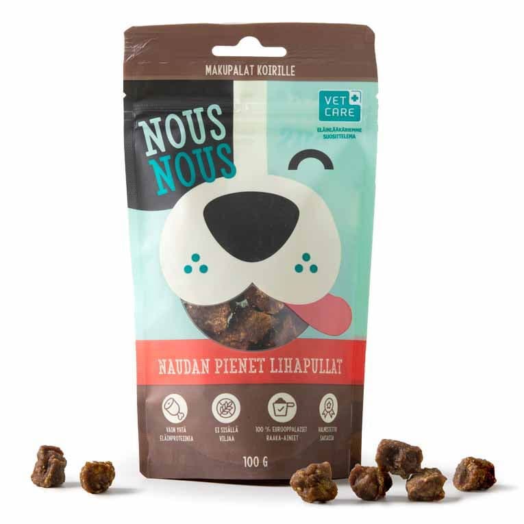 NousNous Naudan pienet lihapullat 100g – NousNous