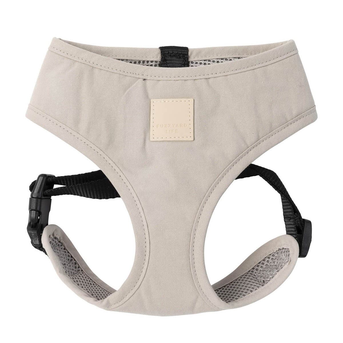 Pehmeät valjaat koiralle FuzzYard Life, beige – FuzzYard