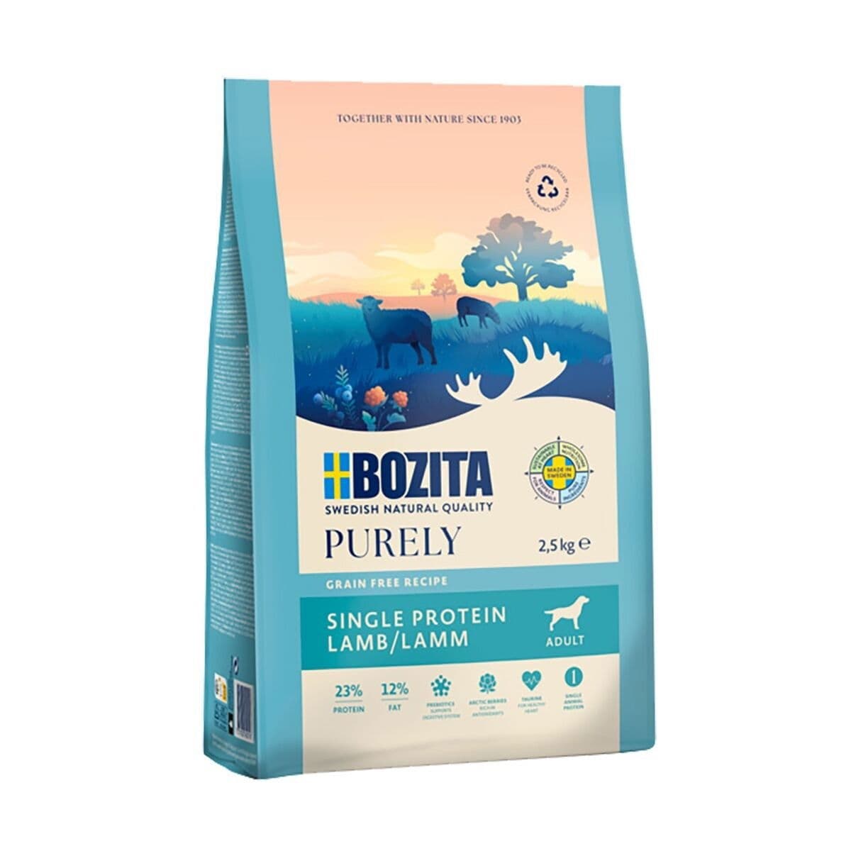 Bozita Dog Purely Adult Lamb – Bozita