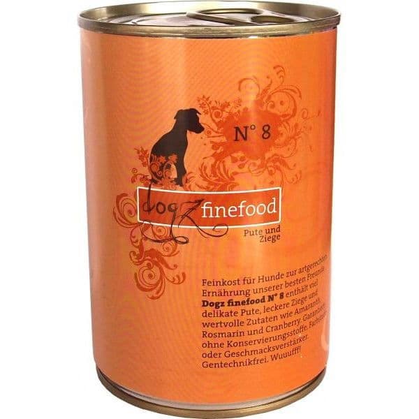 Dogz Finefood N°8 kalkkuna & vuohi – Dogz Finefood