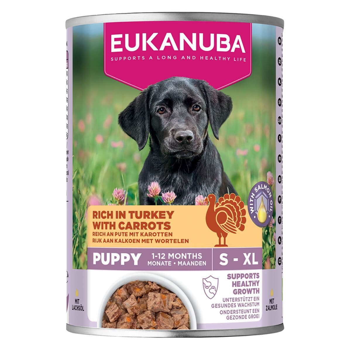 Eukanuba Dog Wet Puppy Turkey with Carrots 400g – Eukanuba
