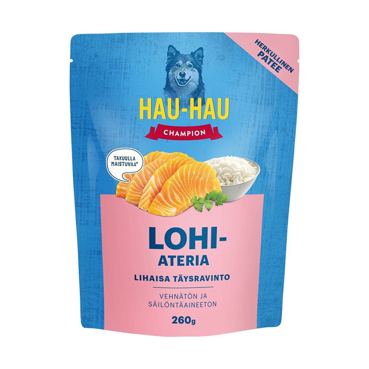Hau-Hau Champion Lohiateria 260 g – Hau Hau Champion