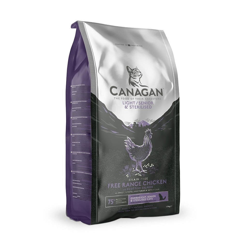 Canagan Cat Light/Senior/Sterilised – Canagan