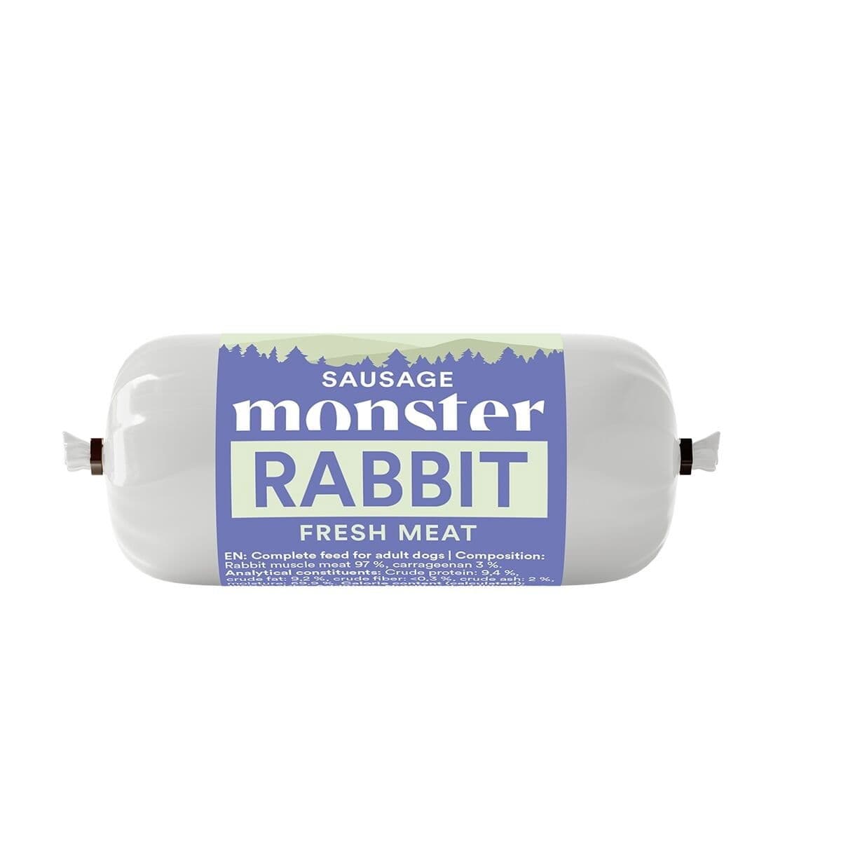 Monster treenimakkara, kani – Monster Pet Food