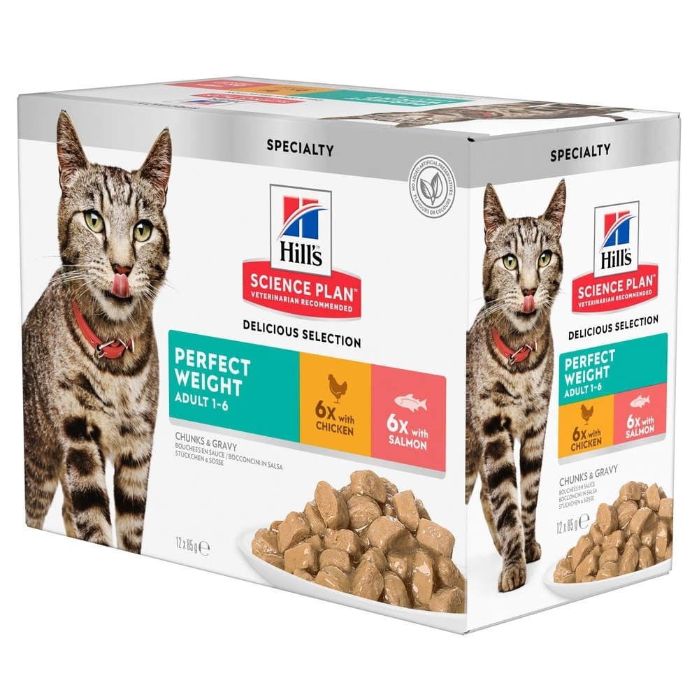 Hill's SP Feline Perfect Weight 12 x 85 g – Hill's