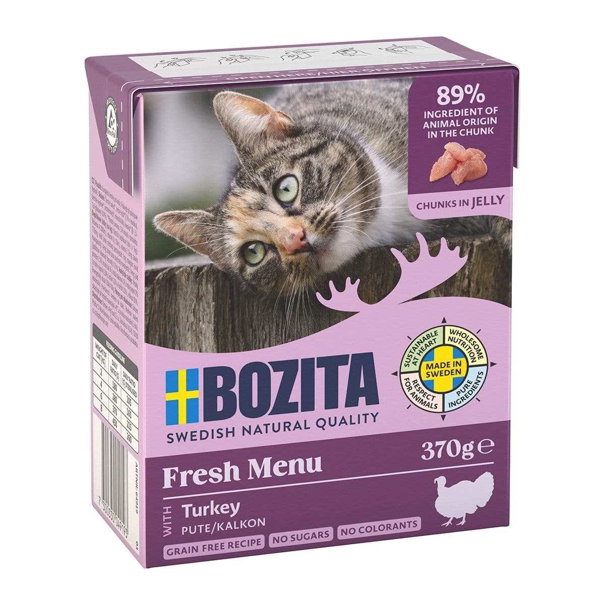 Bozita Feline Jelly Kalkkuna 370g – Bozita