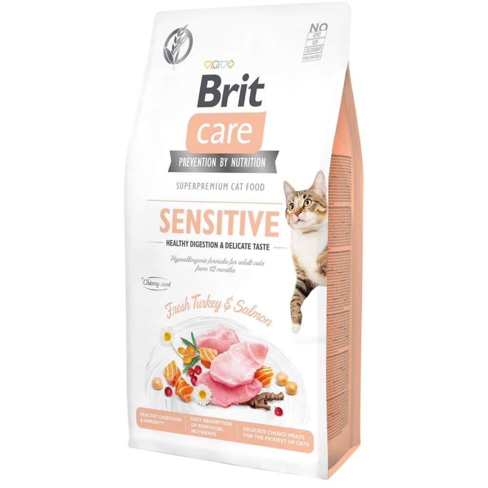 Brit Care Cat Grain-Free Sensitive Healthy Digestion & Delicate Taste – Brit Care