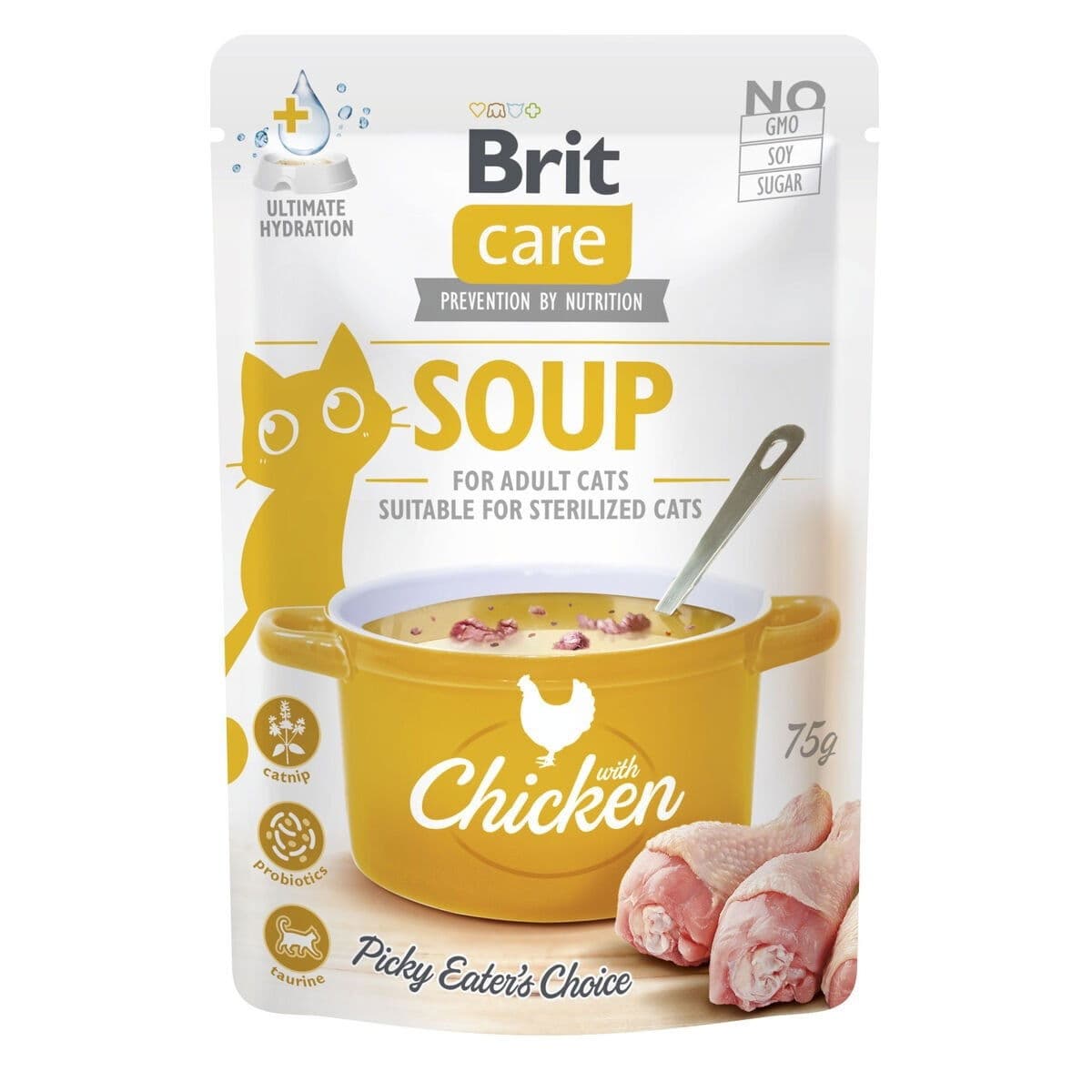 Brit Care kissan kanakeitto 75 g – Brit Care