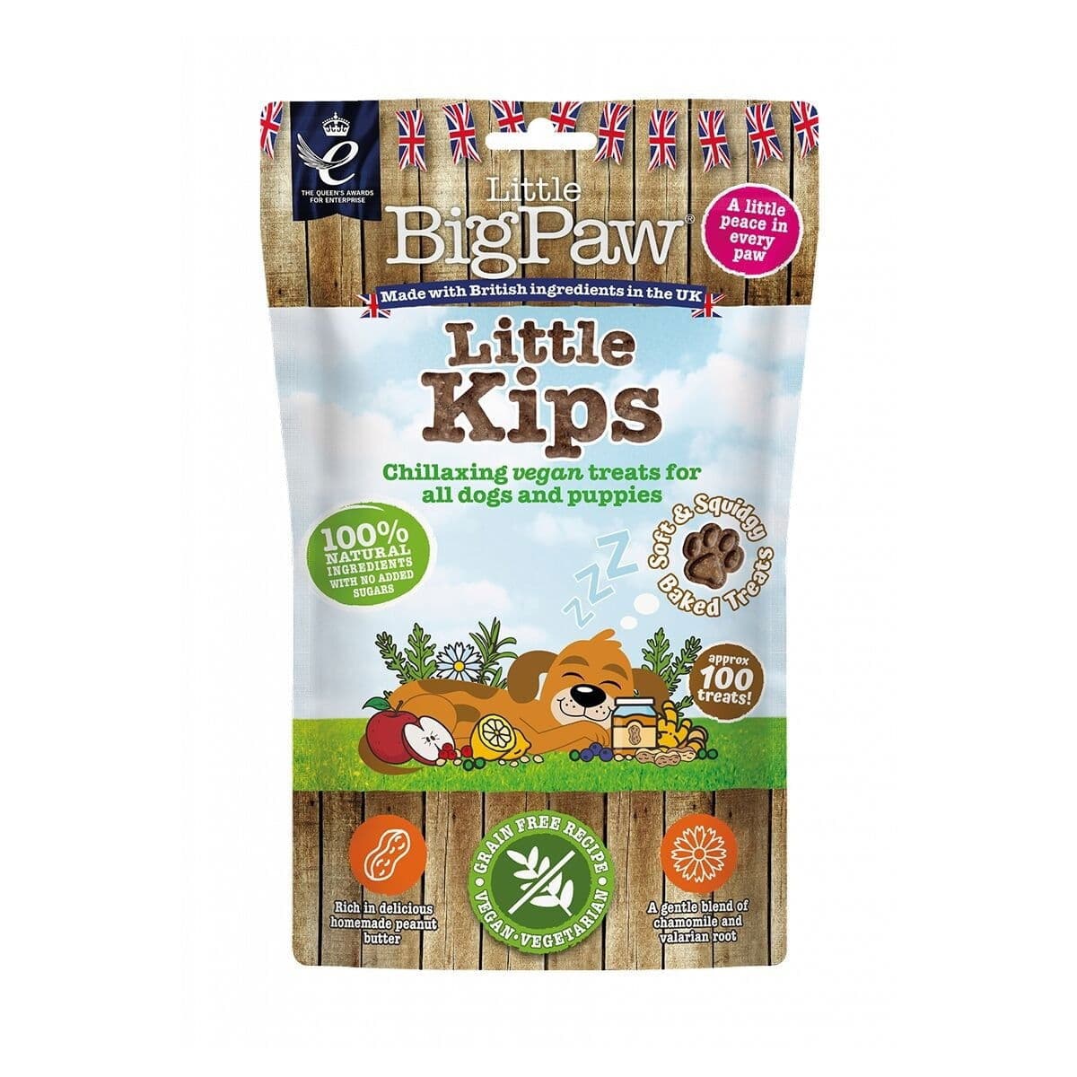 Little BigPaw Vegaaniset koiranherkut 90 g – Little BigPaw