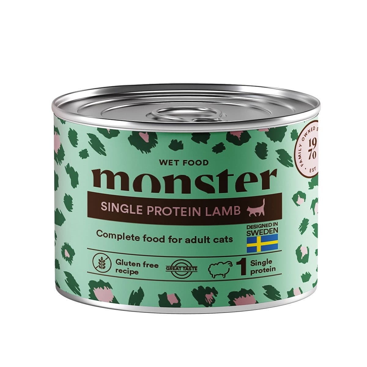 Monster Cat Adult Single Protein Lamb 200 g – Monster Pet Food