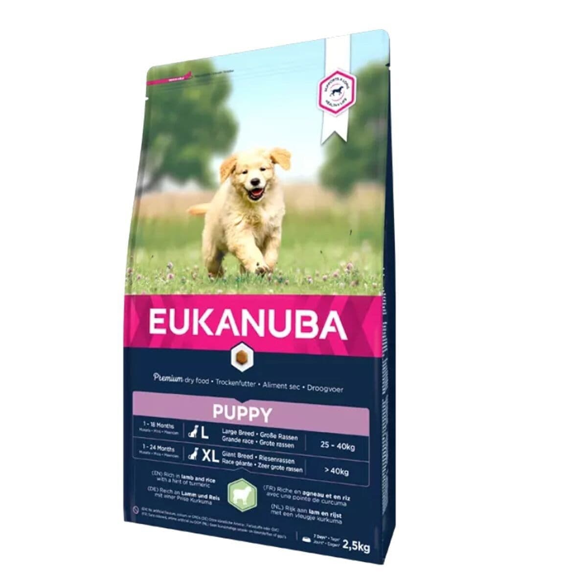 Eukanuba Puppy & Junior Large Breed Lamb & Rice – Eukanuba