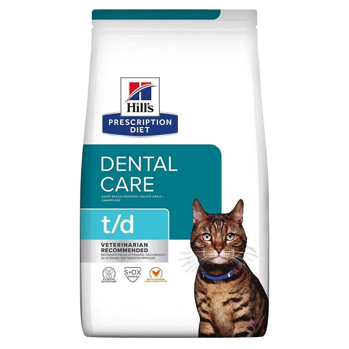Hill's Prescription Diet Cat t/d Dental Care Chicken 3 kg – Hill's Prescription Diet
