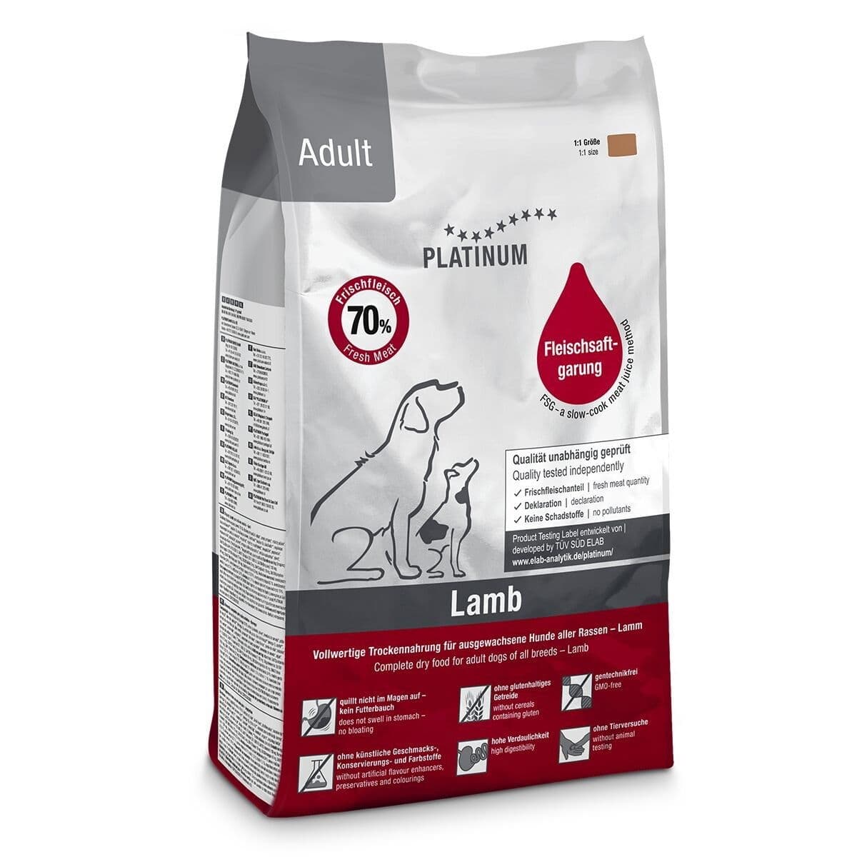 Platinum Adult Lammas, puolikostea – Platinum