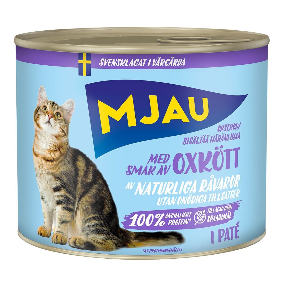 Mjau patee naudalla 635 g – Mjau