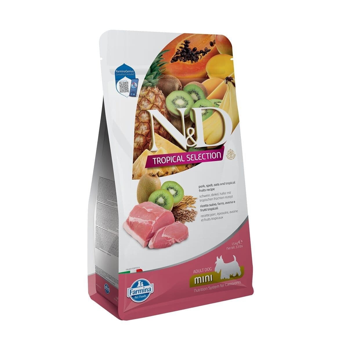 Farmina N&D Dog Tropical Pork Small – Farmina