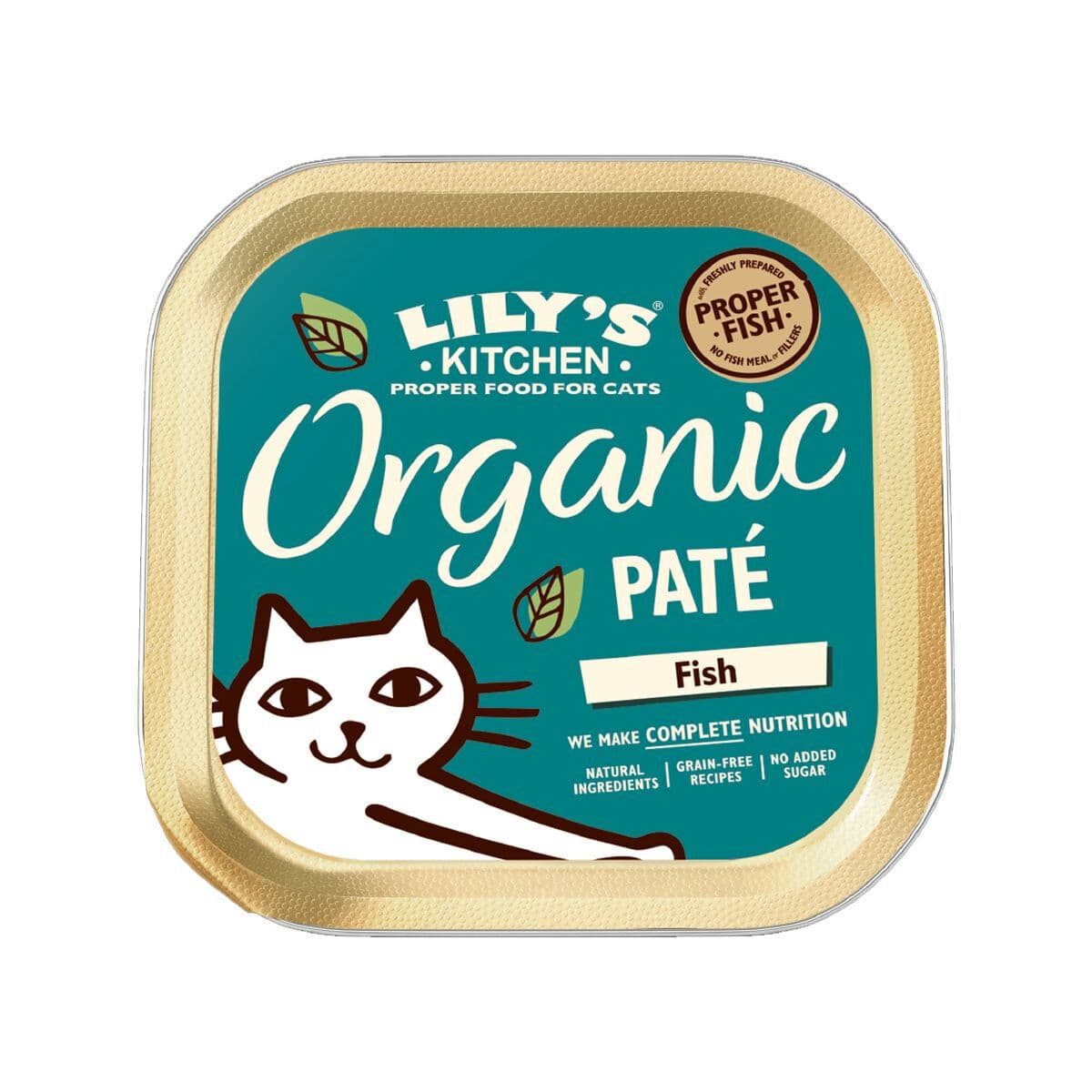 Lily's Kitchen Cat Organic kala 85 g – Lily's Kitchen