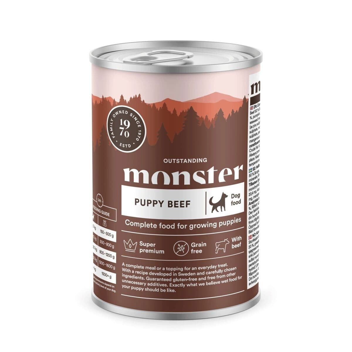Monster Dog Puppy Nauta 400g – Monster Pet Food
