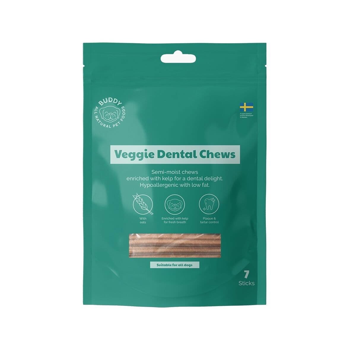 Buddy Veggie Dental Chew M – Buddy