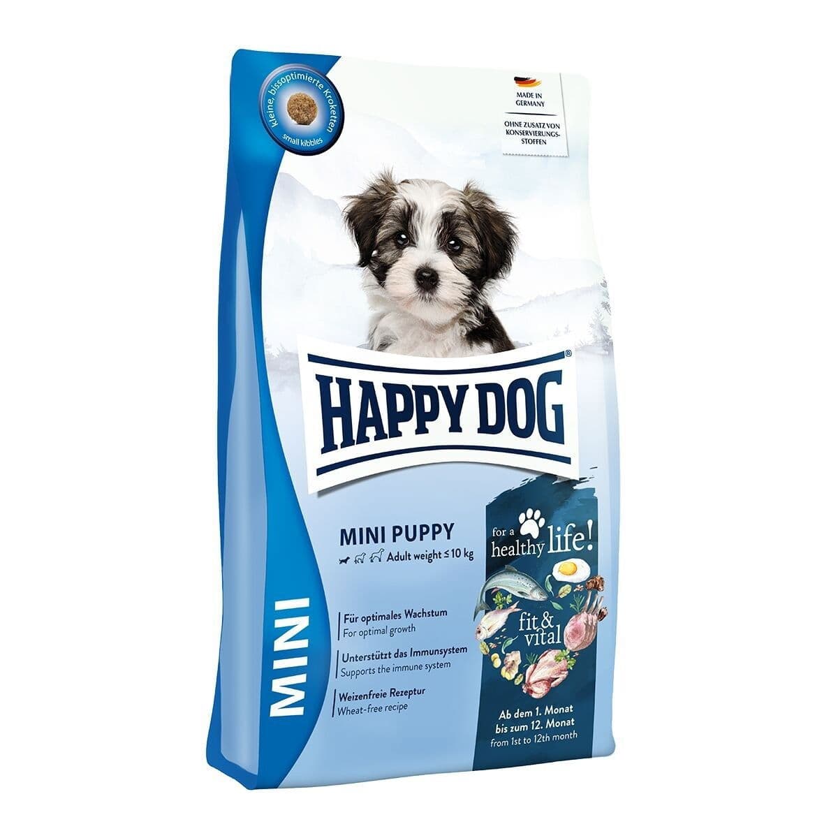 Happy Dog Mini Baby & Junior 4kg – Happy Dog