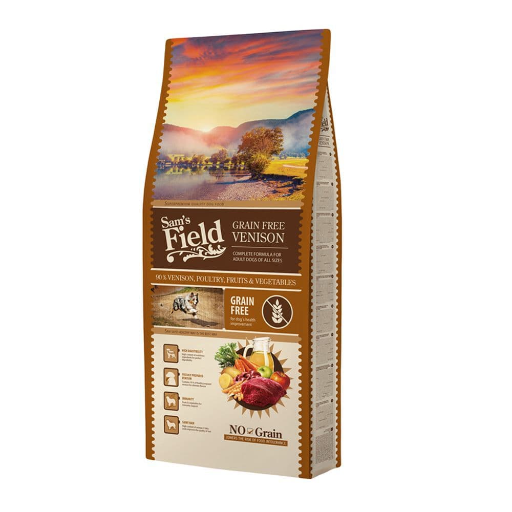 Sam's Field Grain Free Adult Venison – Sam's Field