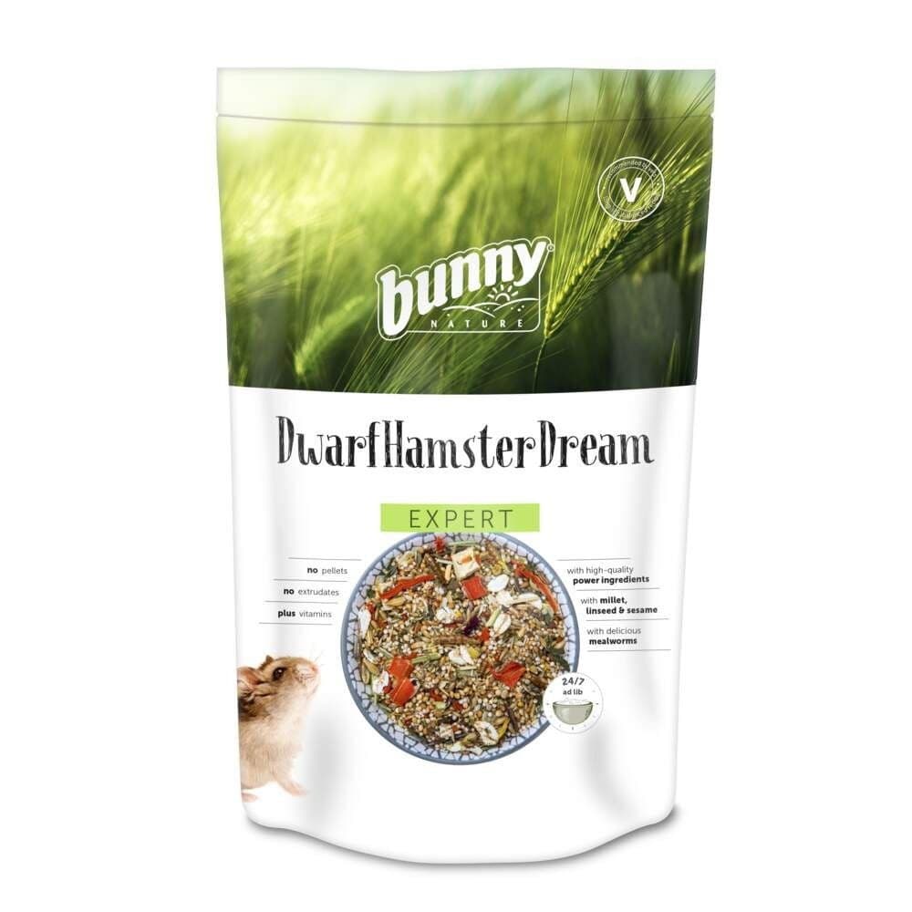 Kääpiöhamsterin ruoka Bunny Dream Expert 500g – Bunny Nature