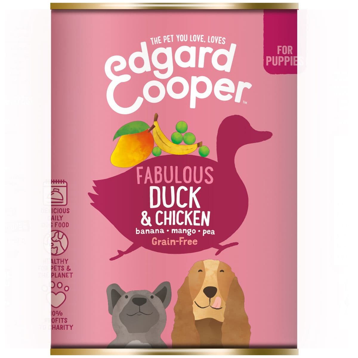 Edgard&Cooper Puppy Duck & Chicken 400 g – Edgard & Cooper™