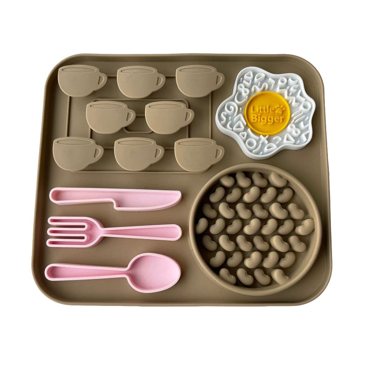 Little&Bigger Breakfast Club virikelautanen – Little&Bigger