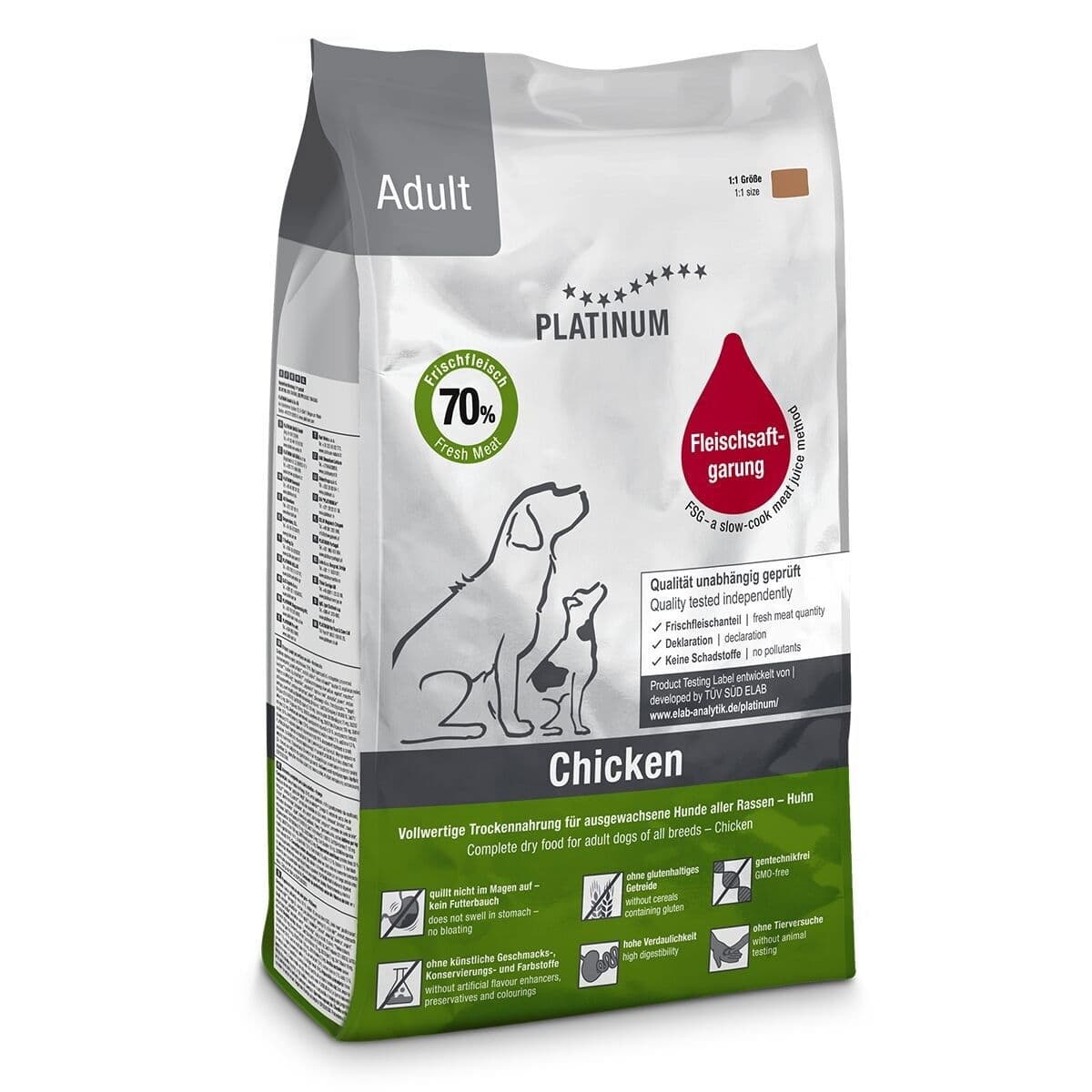 Platinum Adult Kana, puolikostea – Platinum