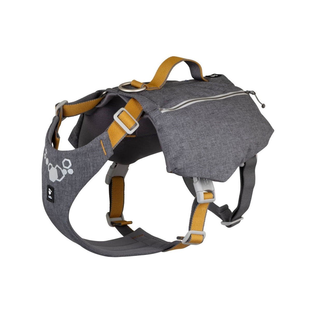 Hurtta Expedition Pack ECO -valjaat repulla, harmaa – Hurtta