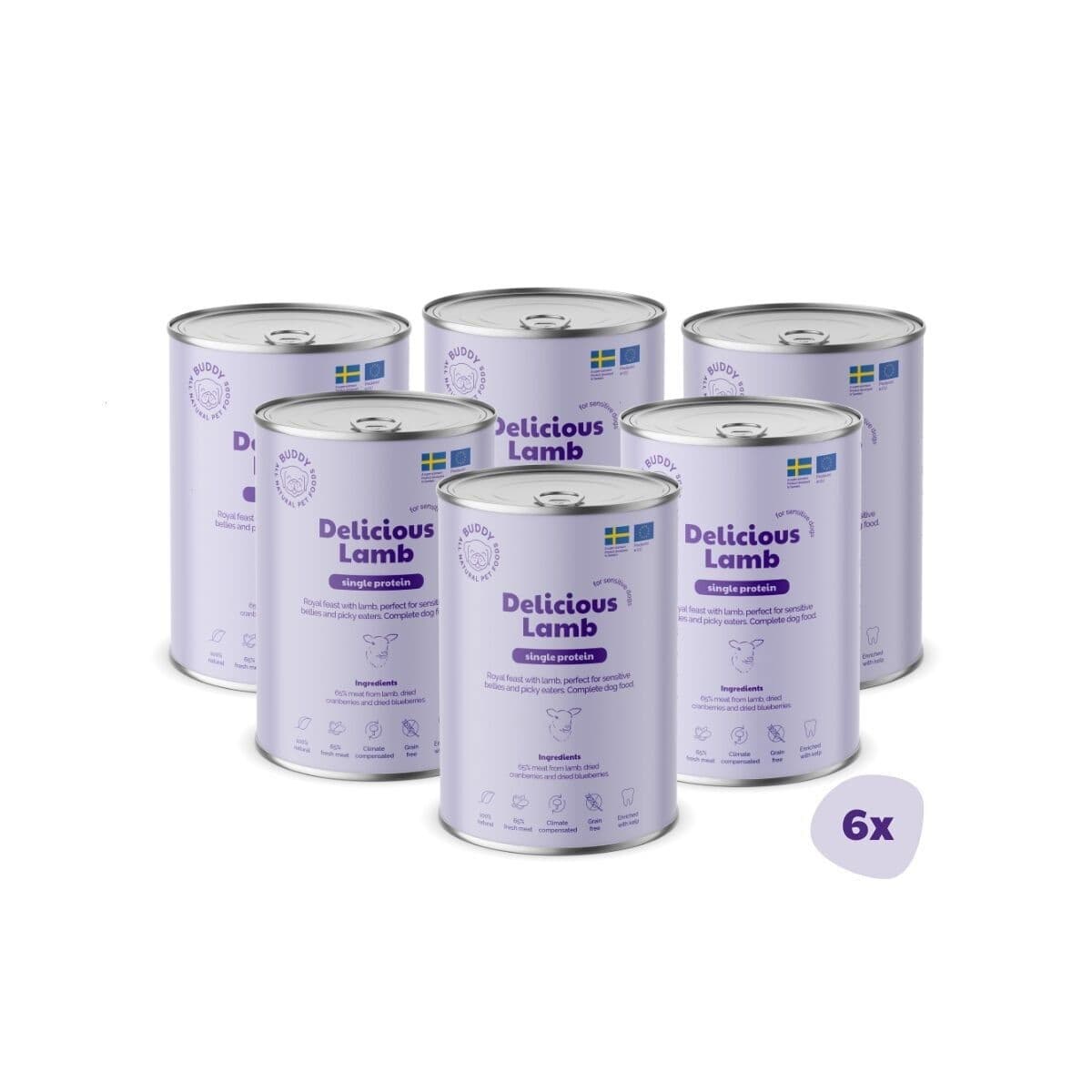 Buddy Delicious lamb 400g – Buddy