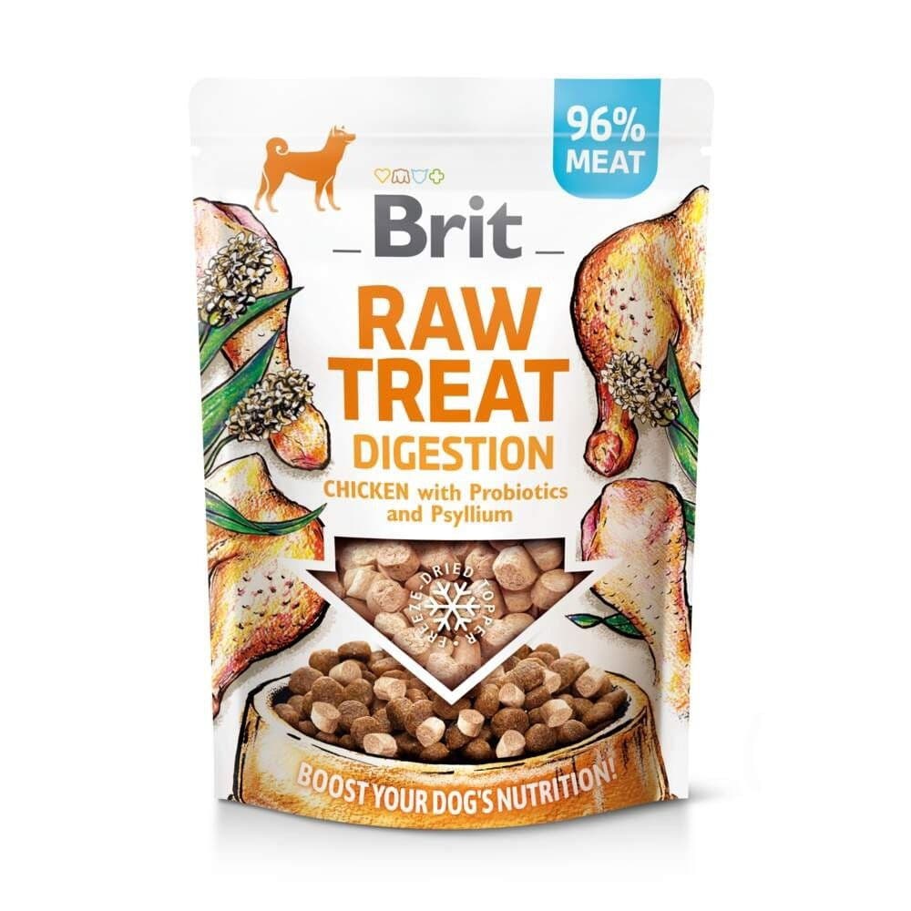 Brit Care RAW Digestion kana-possuherkku koiralle 40 g – Brit Care