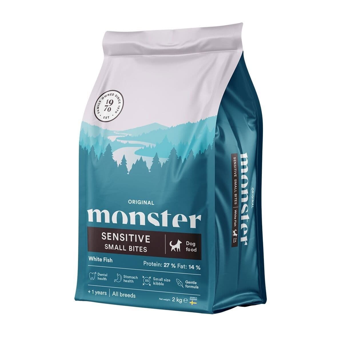 Monster Dog Original Sensitive White Fish Small bites – Monster Pet Food
