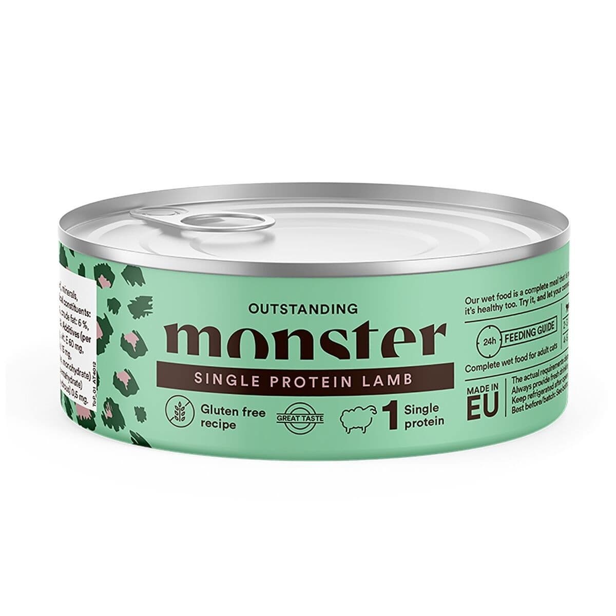 Monster Cat Single Protein Lammas 100 g – Monster Pet Food