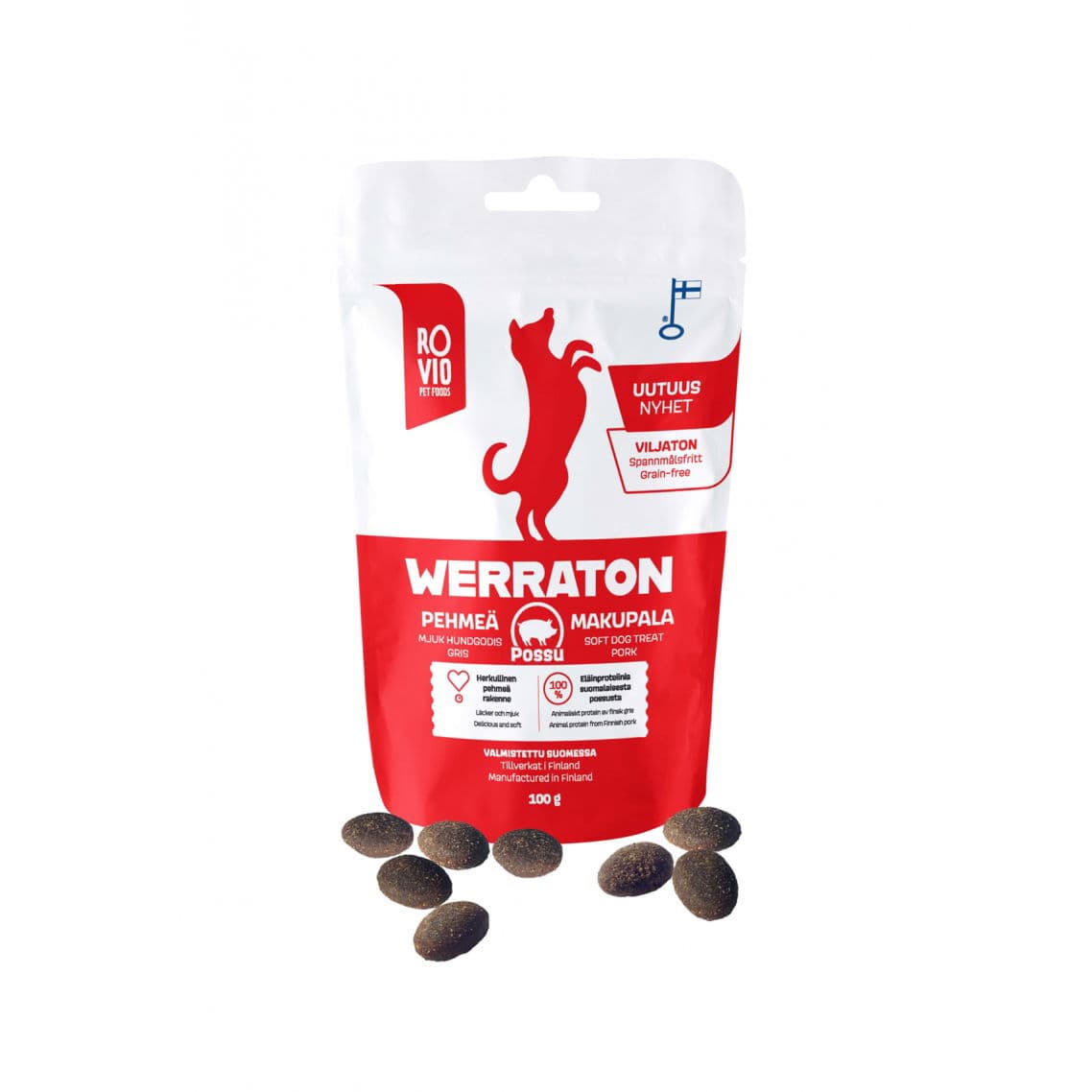 Werraton pehmeä makupala, possu 100 g – Werraton