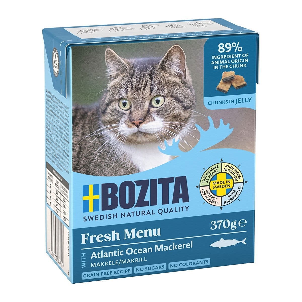 Bozita Feline Jelly Makrilli 370g – Bozita