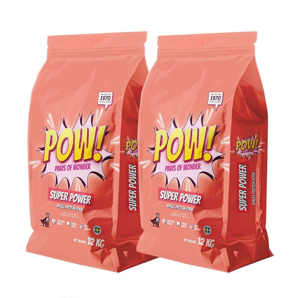 POW! Dog Super Power 2x12 kg – POW!