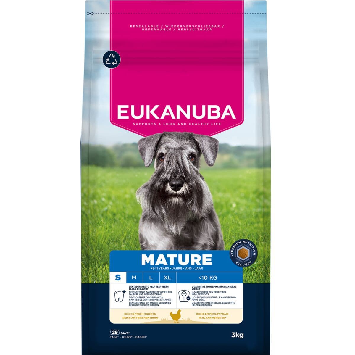 Eukanuba Mature Small 3kg – Eukanuba