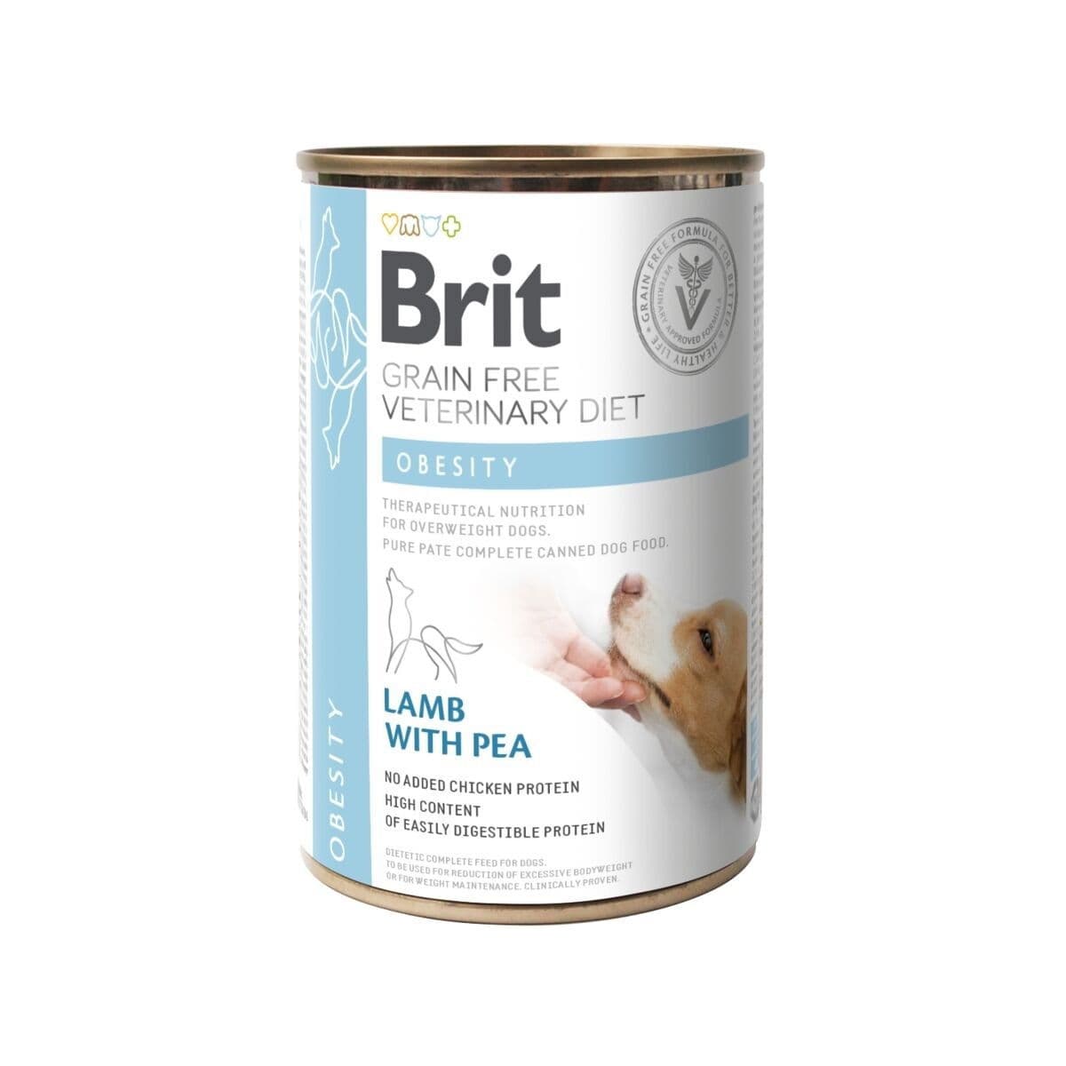Brit Veterinary Diet Dog Obesity Grain Free wet 400 g – Brit Veterinary Diet
