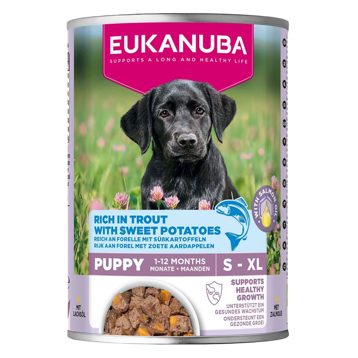 Eukanuba Dog Wet Puppy Taimen & Bataatti 400 g – Eukanuba