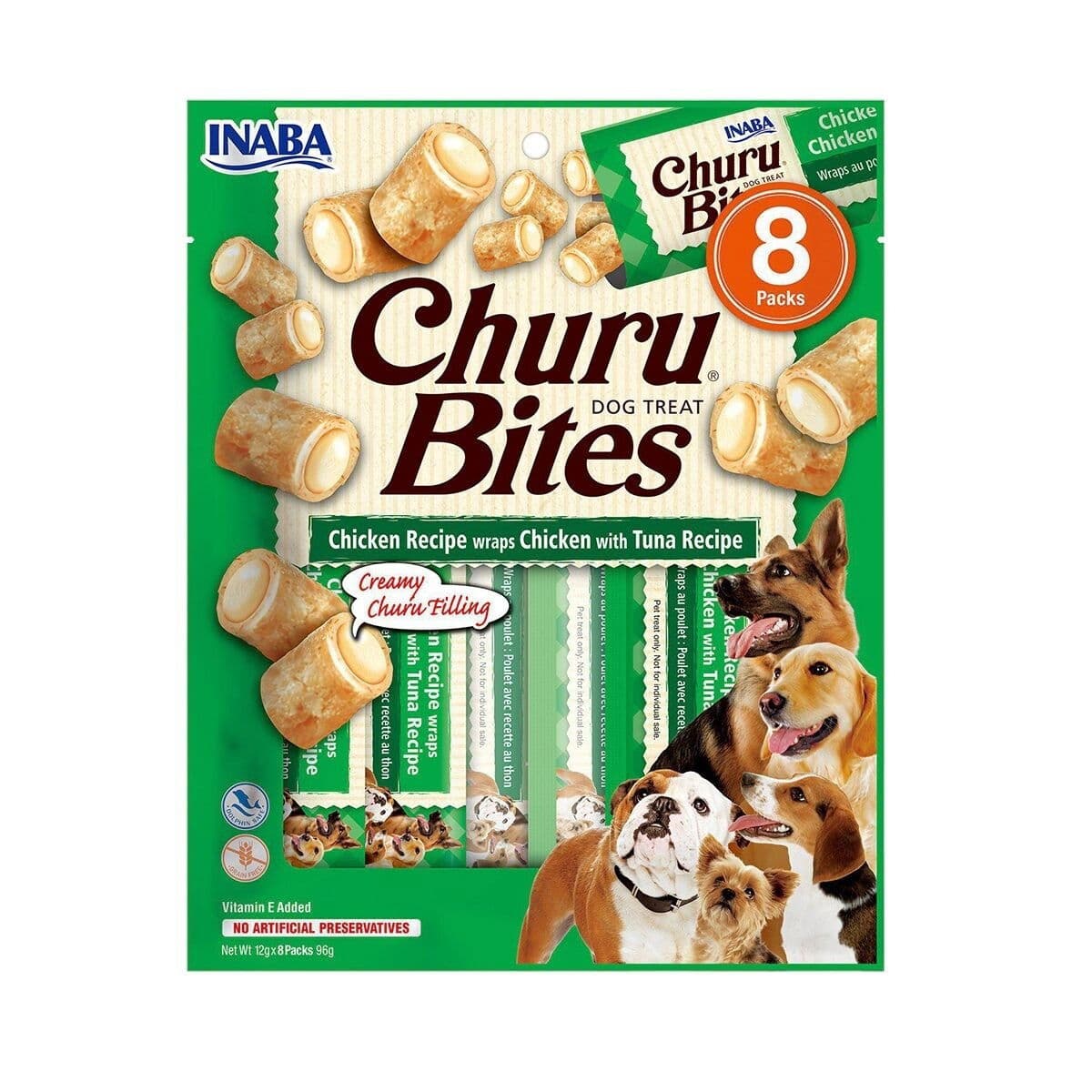 Churu koiran tonnikalaherkut 8 kpl – Churu