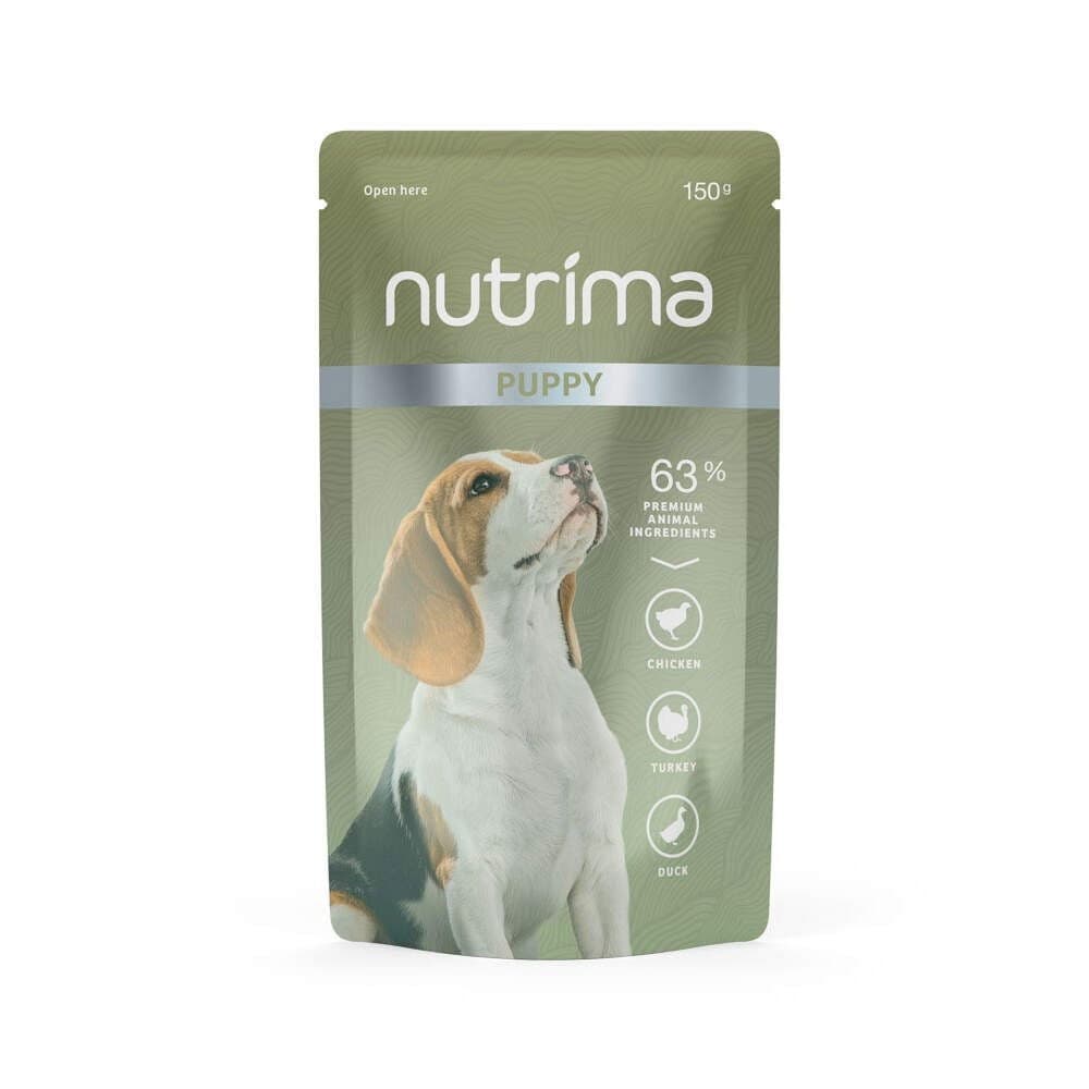Nutrima Growth Puppy märkäruoka 150g – Nutrima