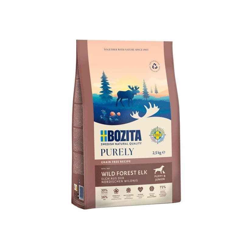 Bozita Dog Purely Puppy&Junior Elk – Bozita