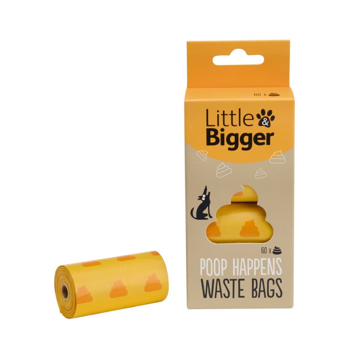 L&B koiran kakkapussit Poop Happens 4 x 15 kpl – Little&Bigger