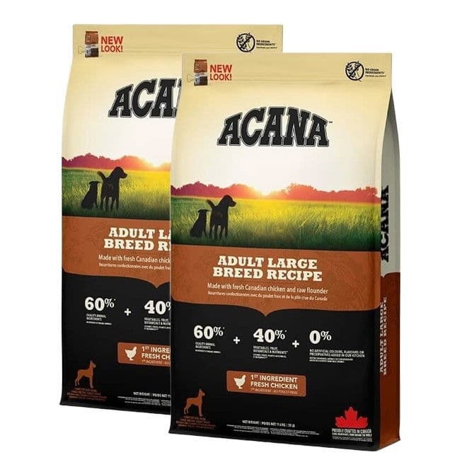 Acana Dog Adult Large Breed 2x11,4 kg – Acana