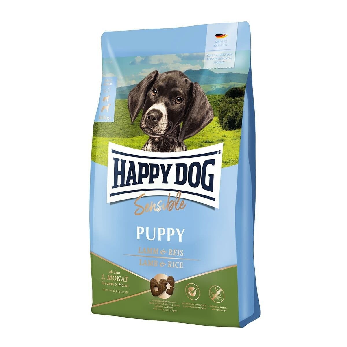 Happy Dog Sensible Puppy Lamb & Rice 10kg – Happy Dog