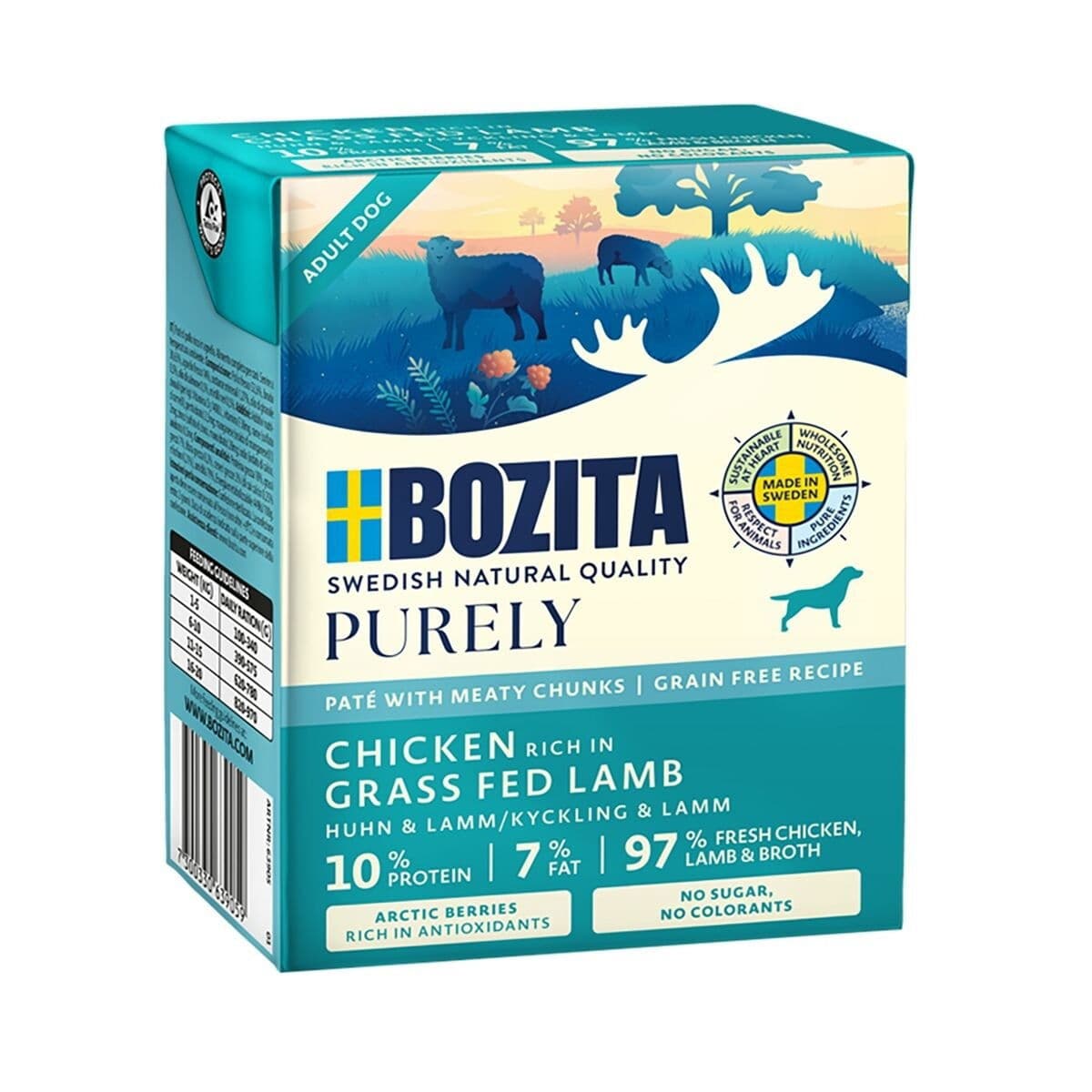 Bozita Purely Paté Lammas 370 g – Bozita